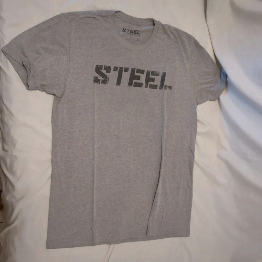 steel gym shirt